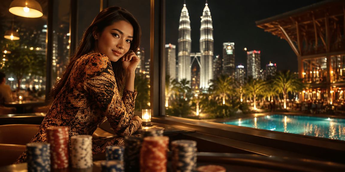 Hiburan kasino berkonsep batik di Kuala Lumpur untuk pemain 2000s